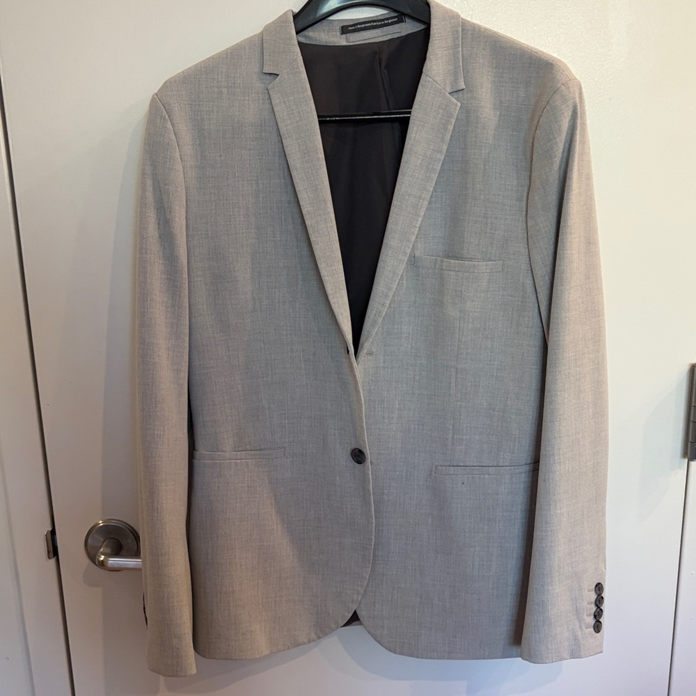 H&M Light Gray Sport Coat